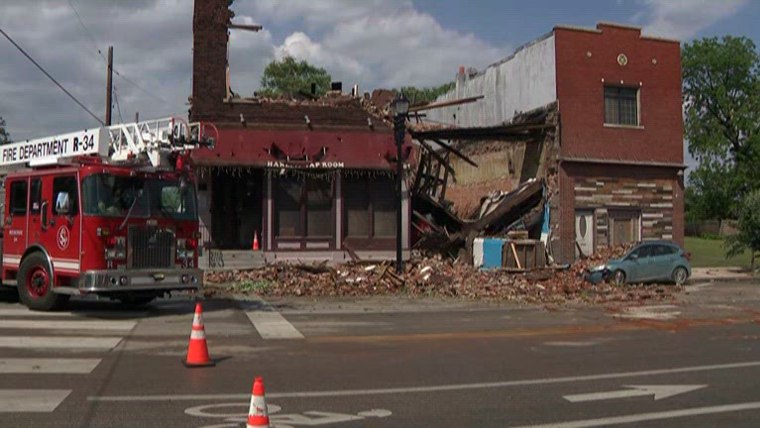 Severe weather sparked some tornadoes and damage in the St. Louis
