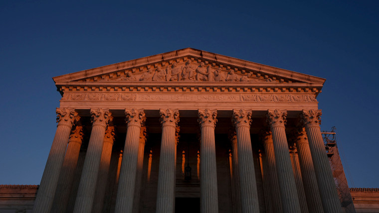 The Supreme Court building in Washington, D.C., on Jan. 17, 2025. 